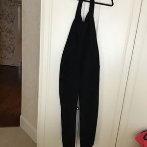 Black halter jumpsuit. Brand new. Size 10